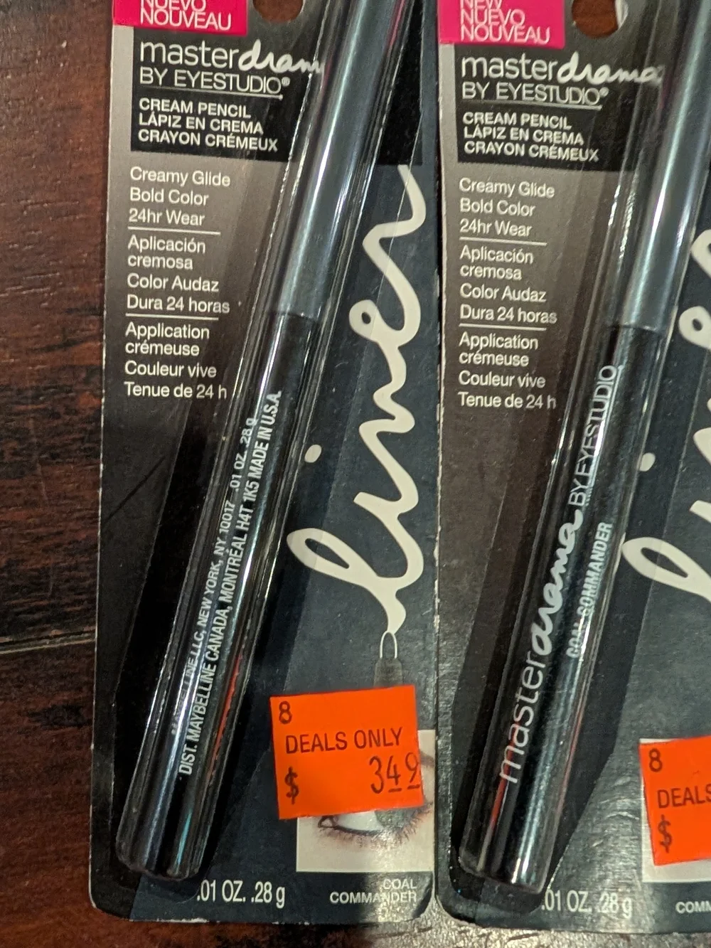 🦋 2 Maybelline Eyeliners Master Drama Cream Pencil